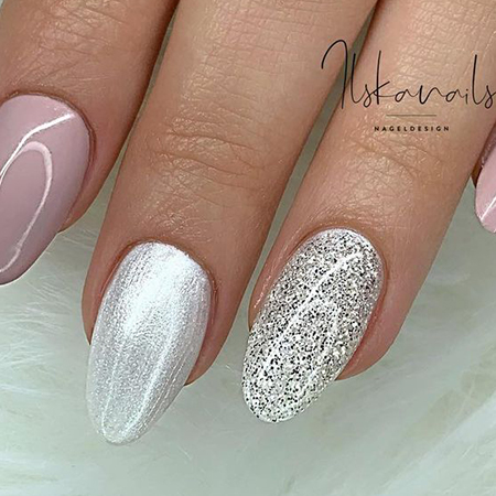 Amazon.com : AILLSA Jelly Glitter Gel Polish Pink Nude Gel Nail Polish  Sheer Neutral Translucent Nail Polish Holographic Nail Gel Shimmer Soak Off  U V Gel Top Coat for Nail Art at