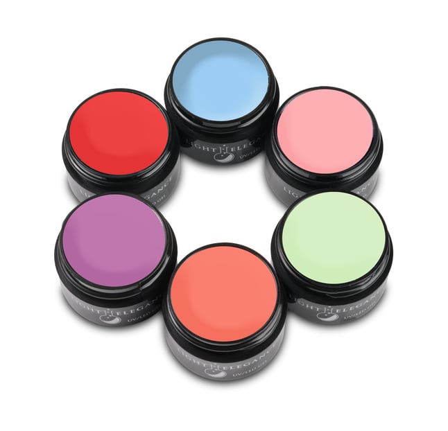 The difference between Light Elegance Color Systems P+ Gel Polish