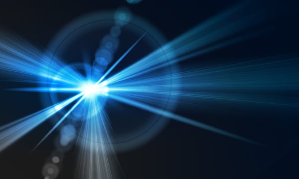 Background image with light beams and rays