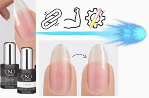 Nail Extensions That Won't Damage Natural Nails: CND Plexigel Review